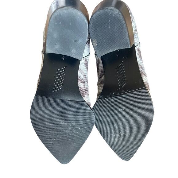 PAIGE Willa Chelsea Lizard Gray Boots - Picture 5 of 5